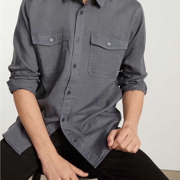 - EVERLANE The Long-Sleeve Summer Shirt Long Sleeve Summer shirt , Men’s N… - Picture 3 of 5
